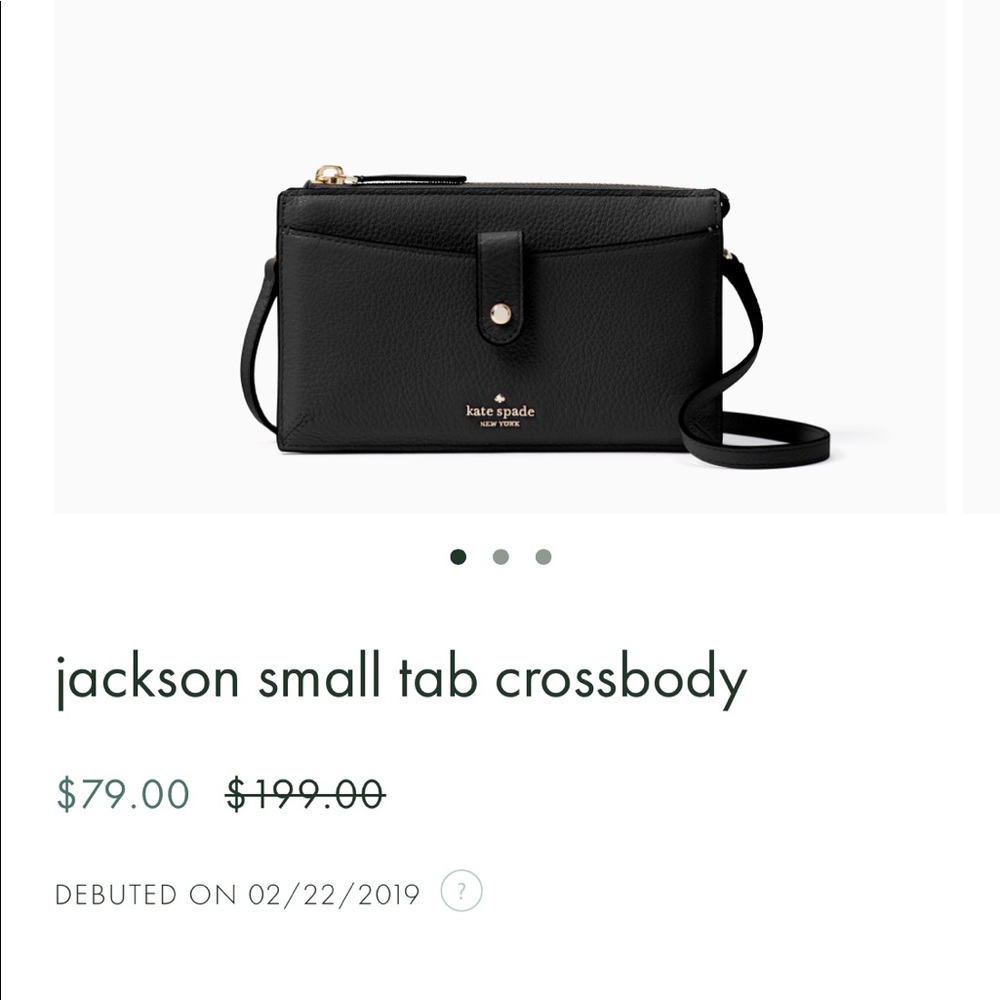 kate spade jackson small tab crossbody